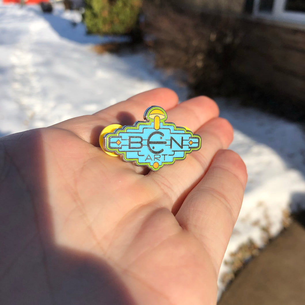 LE50 Full Glow Logo Pin