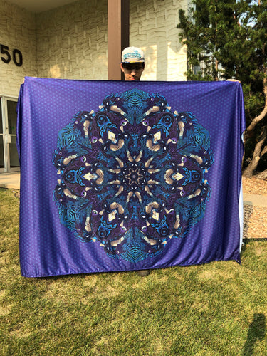 Mandala-Style Jawdropper Tapestry Preorder