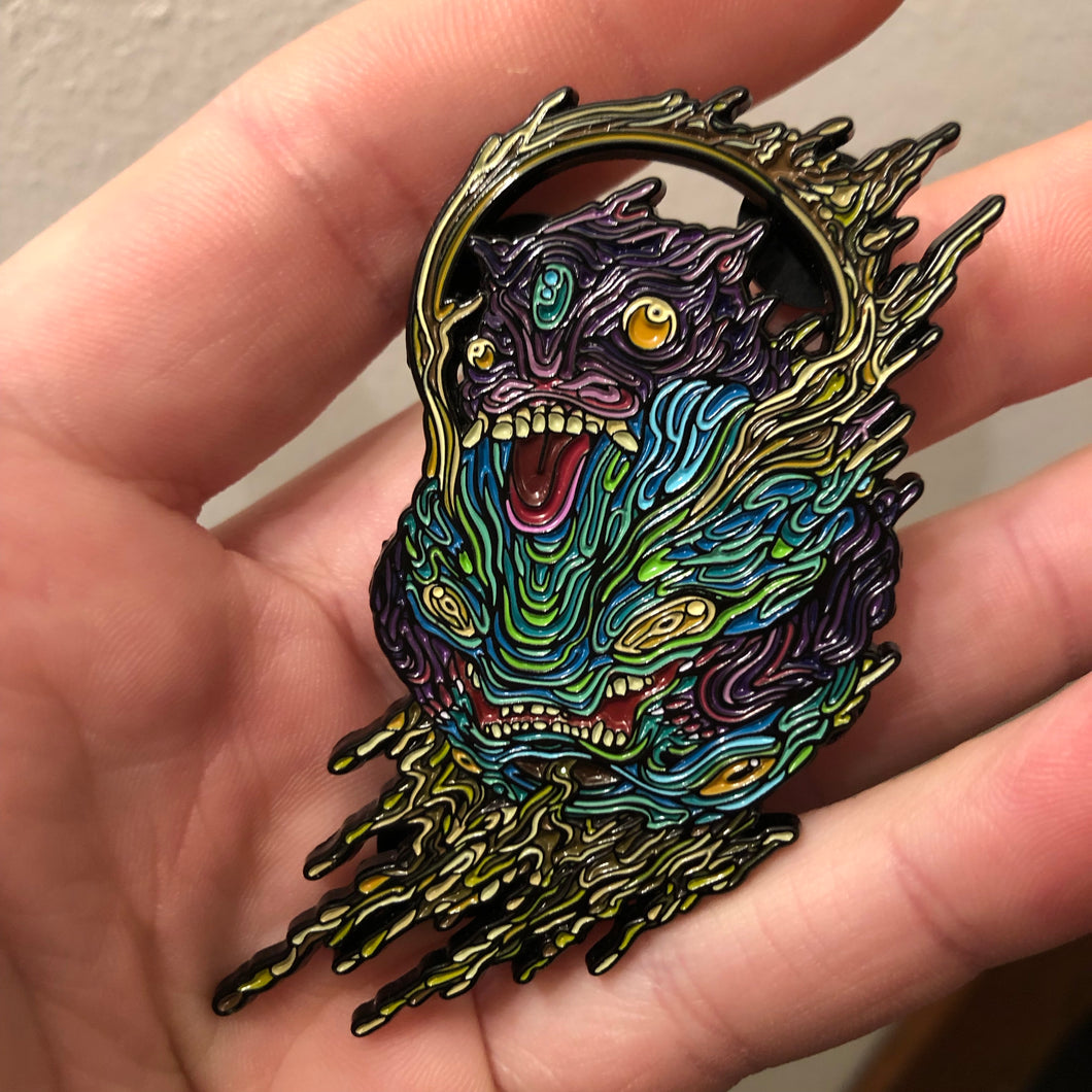 Dharmapala Bean Enamel Pin